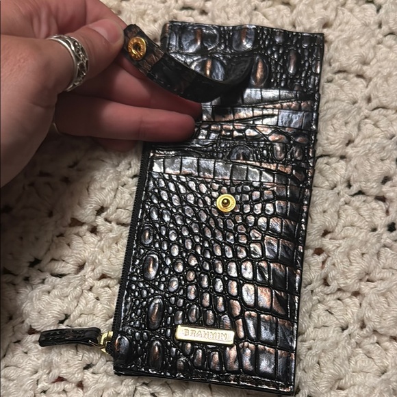 Brahmin Croc-Embossed Wallet - Picture 6 of 15